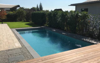 Gartenumgestaltung mit Pool Weinfelden