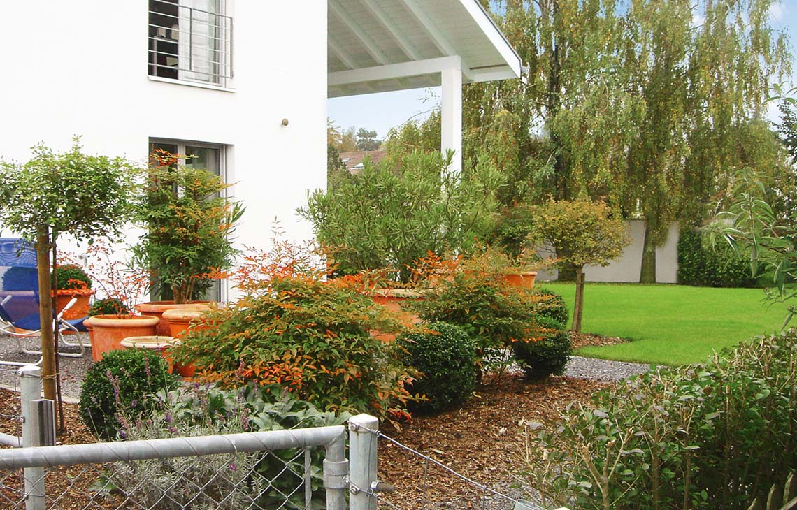 Gartenbau Inspiration Brunnen-garten Natur Projekt vorher