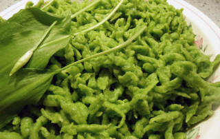 Bärlauchspätzli